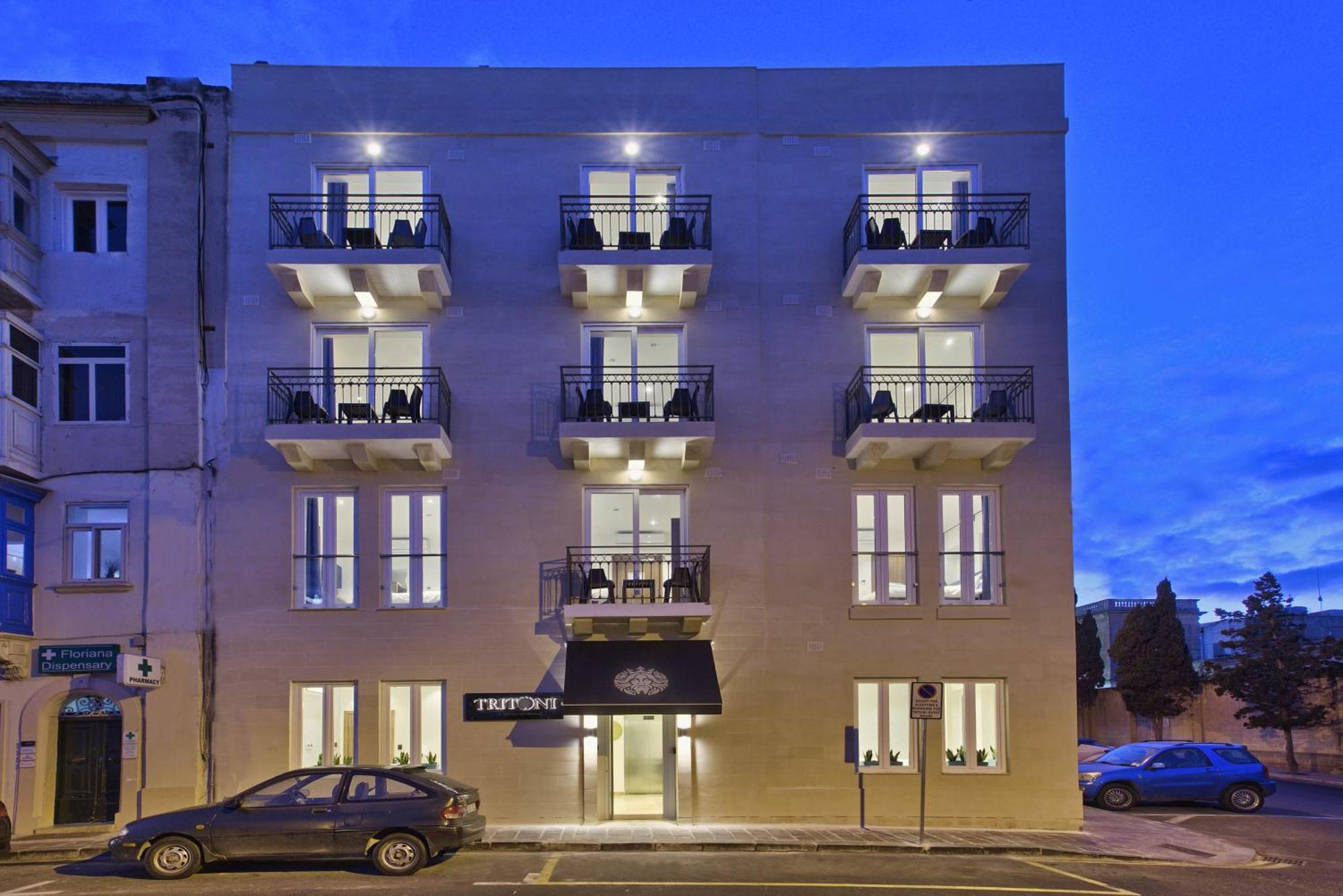 Tritoni Valletta Boutique Hotel Floriana Zewnętrze zdjęcie